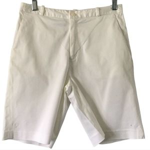 Ralph Lauren Women's Shorts Size 4 Golf White Cotton Blend Golfing Tennis Sport
